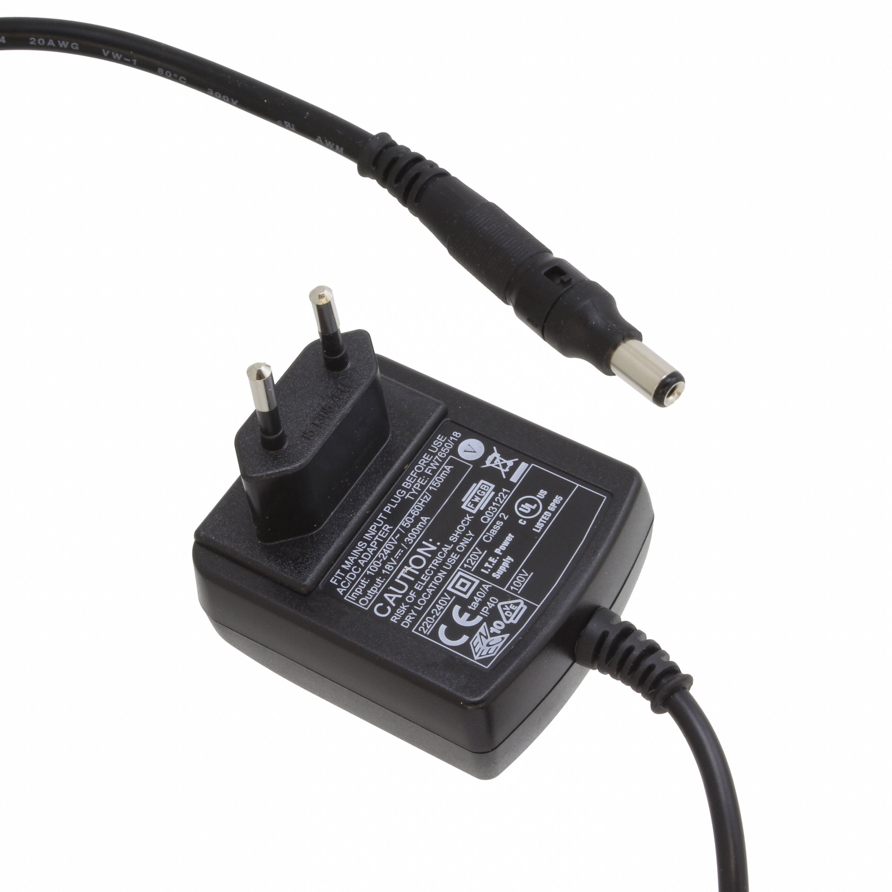 5.50.01.EU EU POWER ADAPTER FOR FLASHER 5/ST7-image